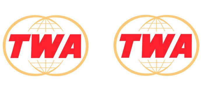 VINTAGE TWA Logo Mug