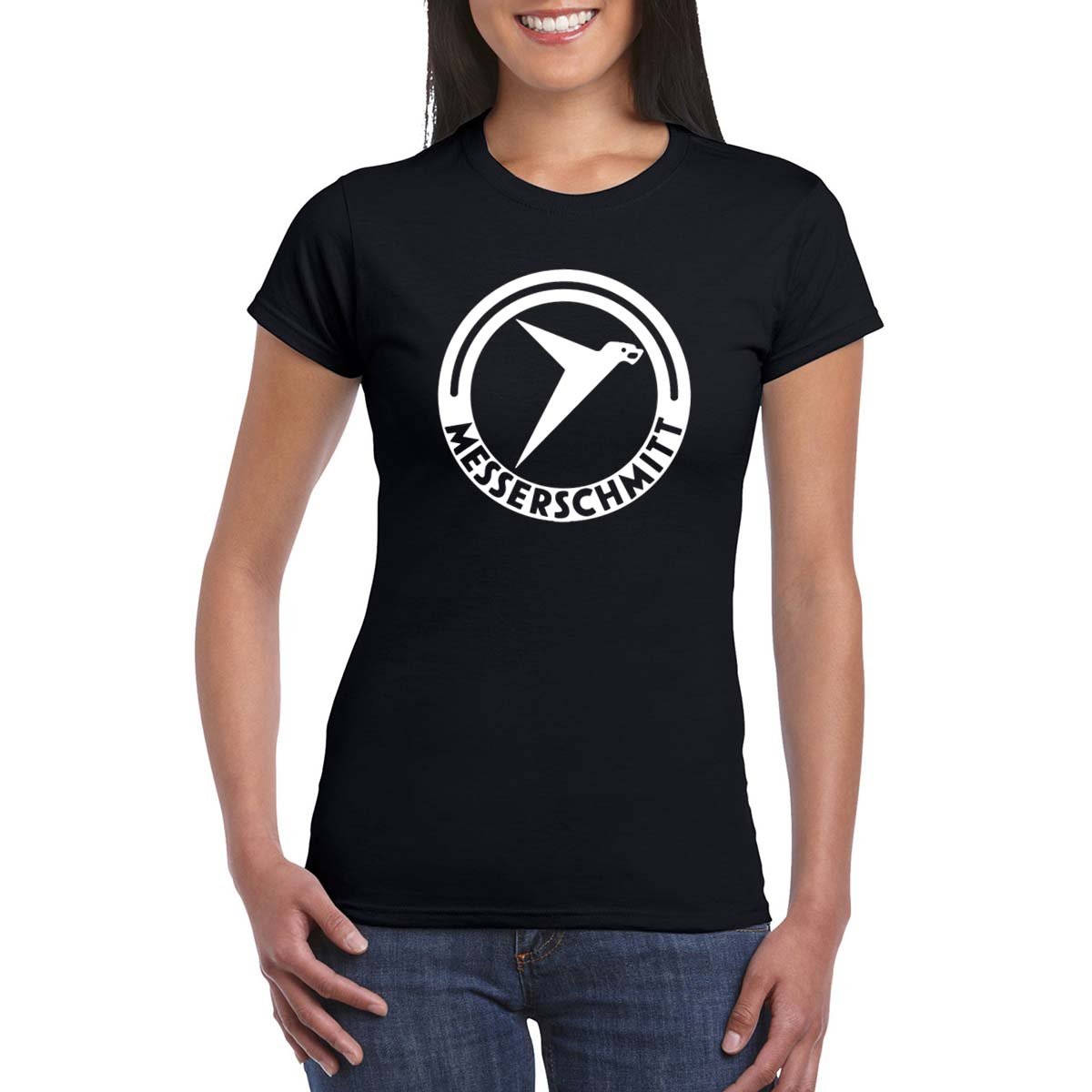 MESSERSCHMITT Women's Semi-Fitted T-Shirt