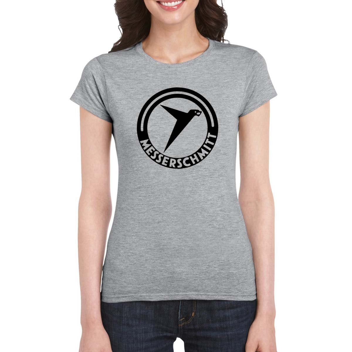 MESSERSCHMITT Women's Semi-Fitted T-Shirt