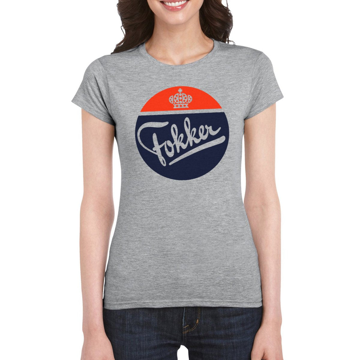 Women's FOKKER Semi-Fitted T-shirt
