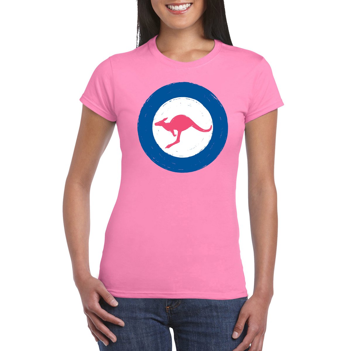 ROUNDEL Woman's Semi-Fitted T-Shirt