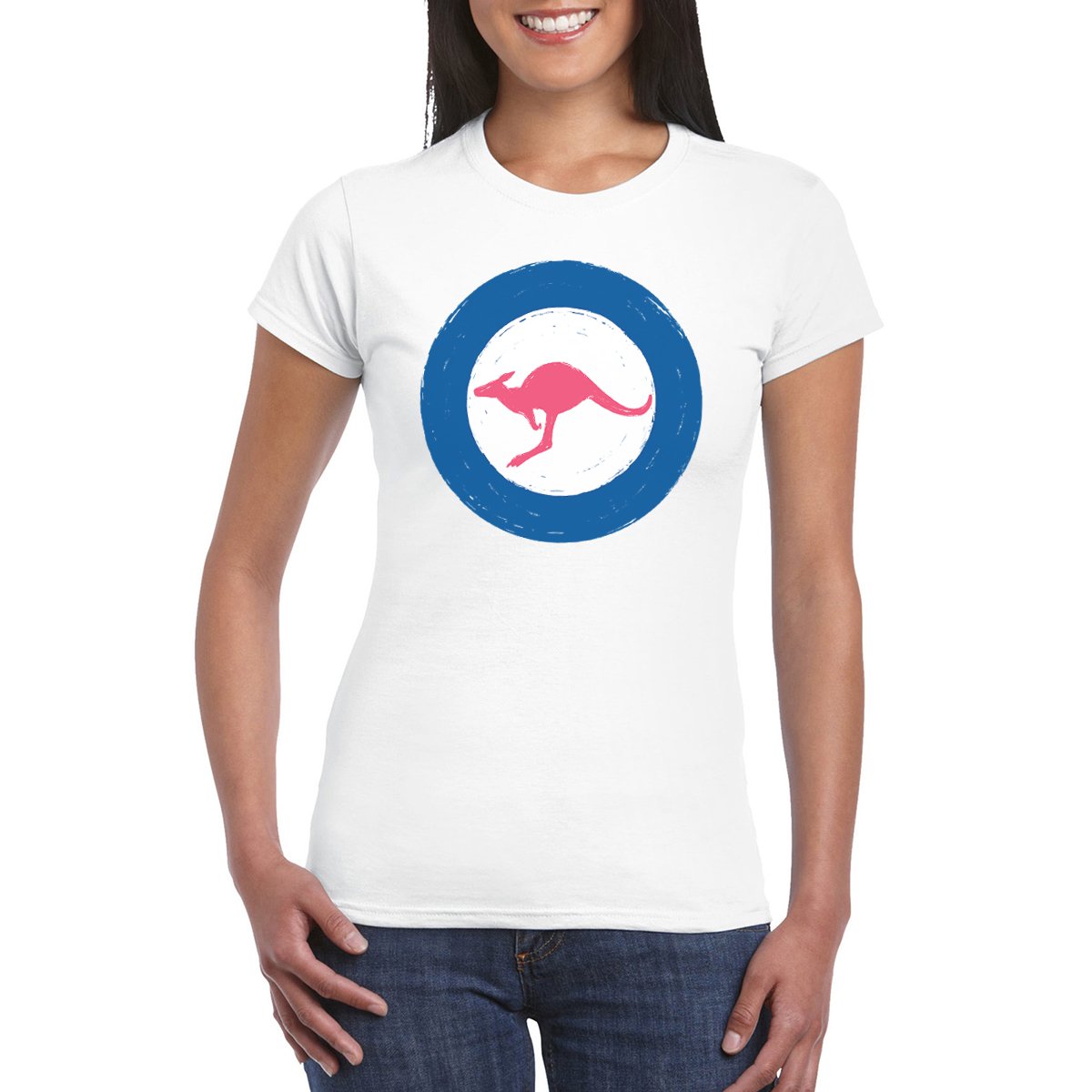 ROUNDEL Woman's Semi-Fitted T-Shirt