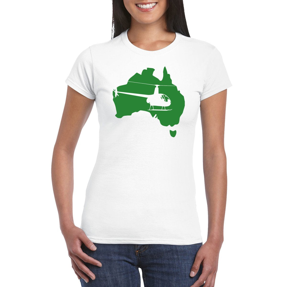 FLY AUS R22 Women's Aviation T-Shirt