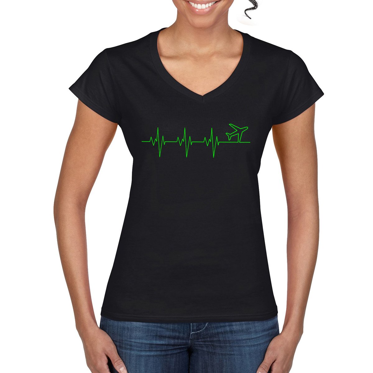 HEARTBEAT Women's Semi-Fitted T-Shirt
