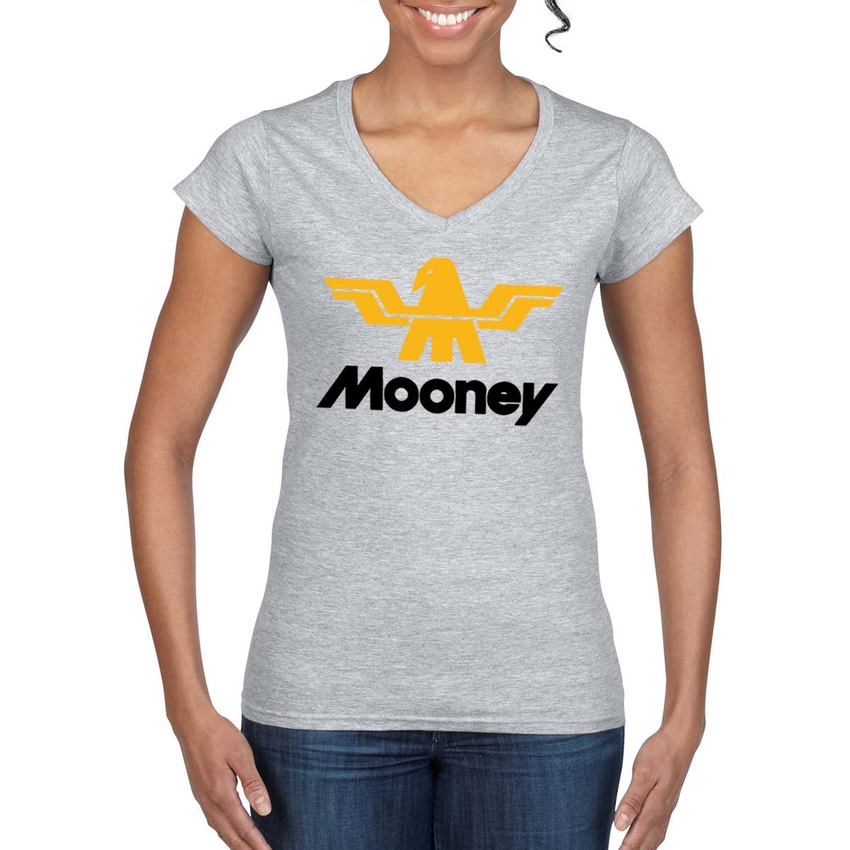 MOONEY Vintage Logo Women's T-Shirt.