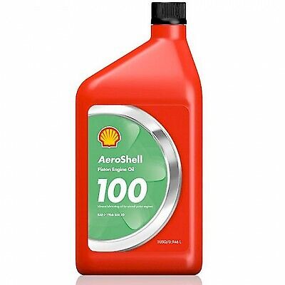 Aeroshell 100 Piston Engine Oil  x 1 QT