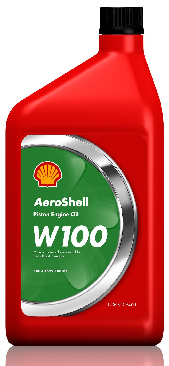 Aeroshell W100 Piston Engine Oil 1 QT