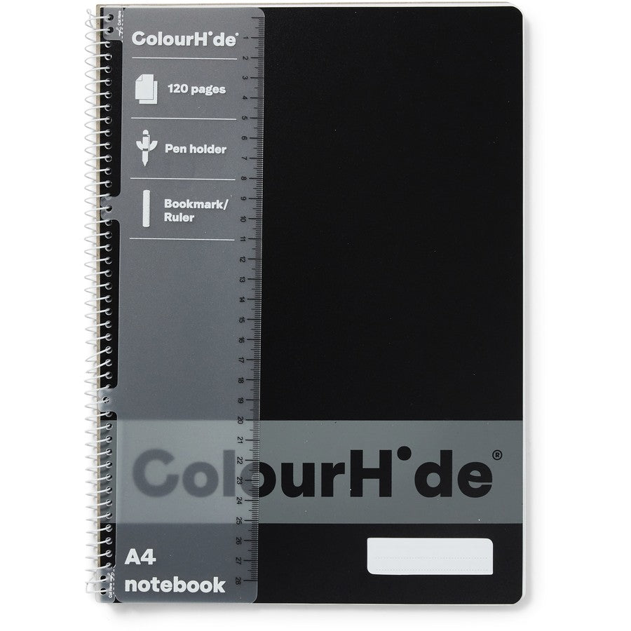 ColourHide A4 Notebook 120 Pages