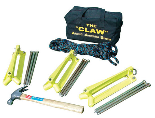 Airplane Rope The Claw Aircraft Tie Down Kit – Secure Anchoring System