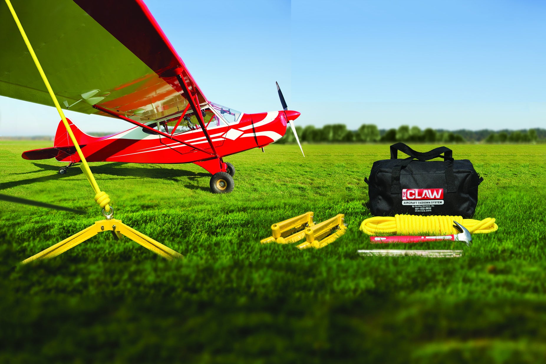 Aircraft Tiedown Kit (The Claw)